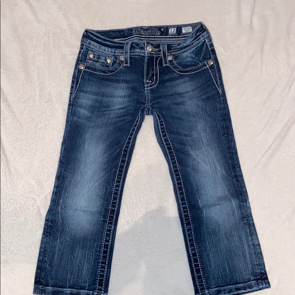 miss me kids capri jeans